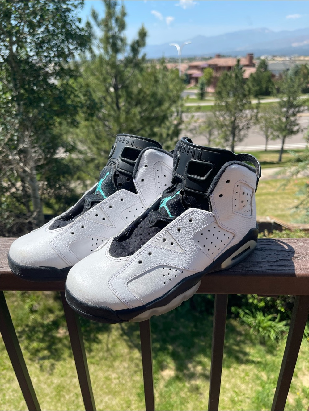 Air Jordan 6 Retro Hyper Jade-NO BOX OR LACES